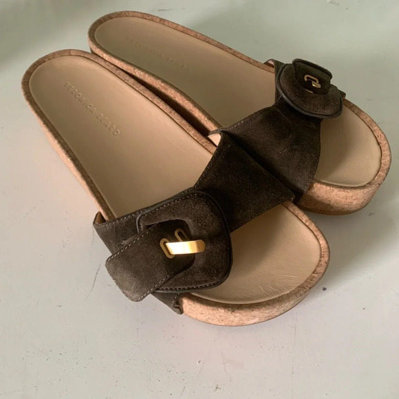 Veronica Beard Brown Sandals - Picture 1 of 6